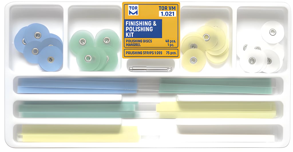 Finishing & Polishing Kit, Metal-Hub Discs