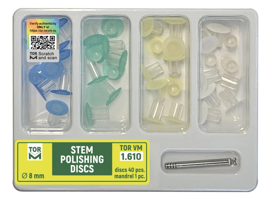 Stem Polishing Discs, Ø 8 mm