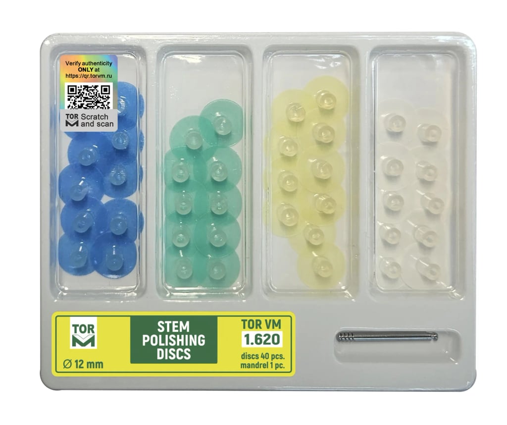 Stem Polishing Discs, Ø 12 mm