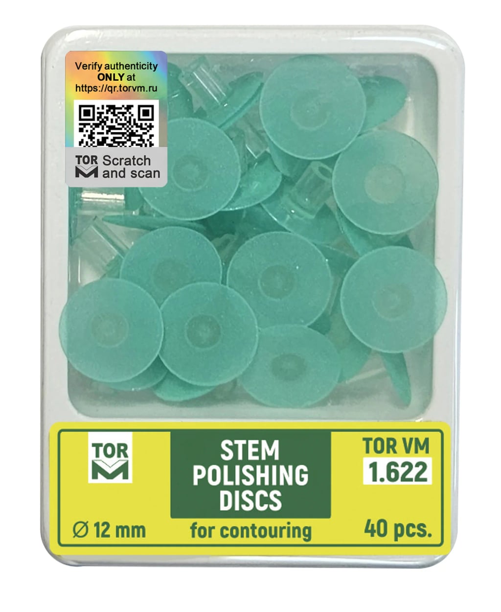 Stem Polishing Discs, Ø12 mm, medium