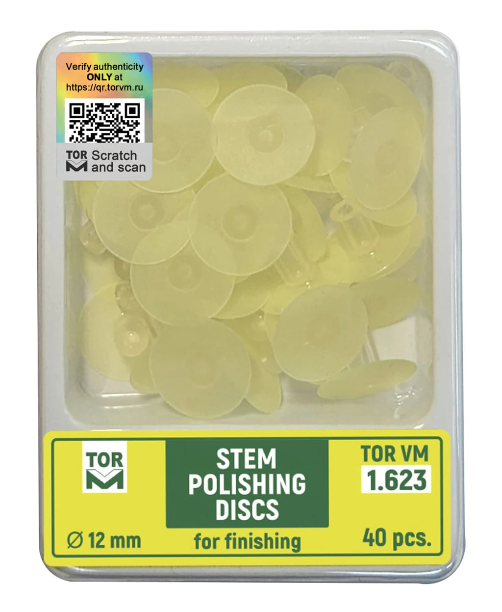 Stem Polishing Discs, Ø12 mm, fine