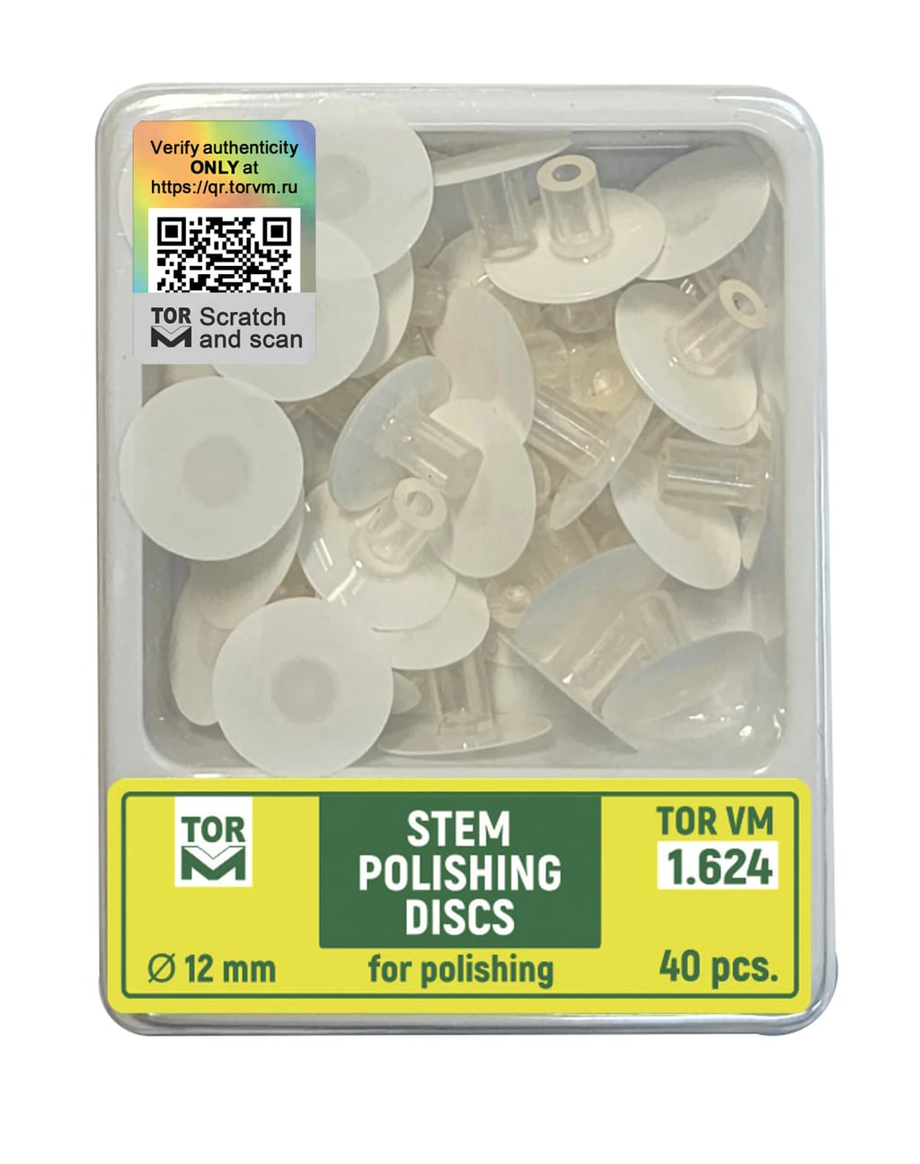 Stem Polishing Discs, Ø12 mm, superfine