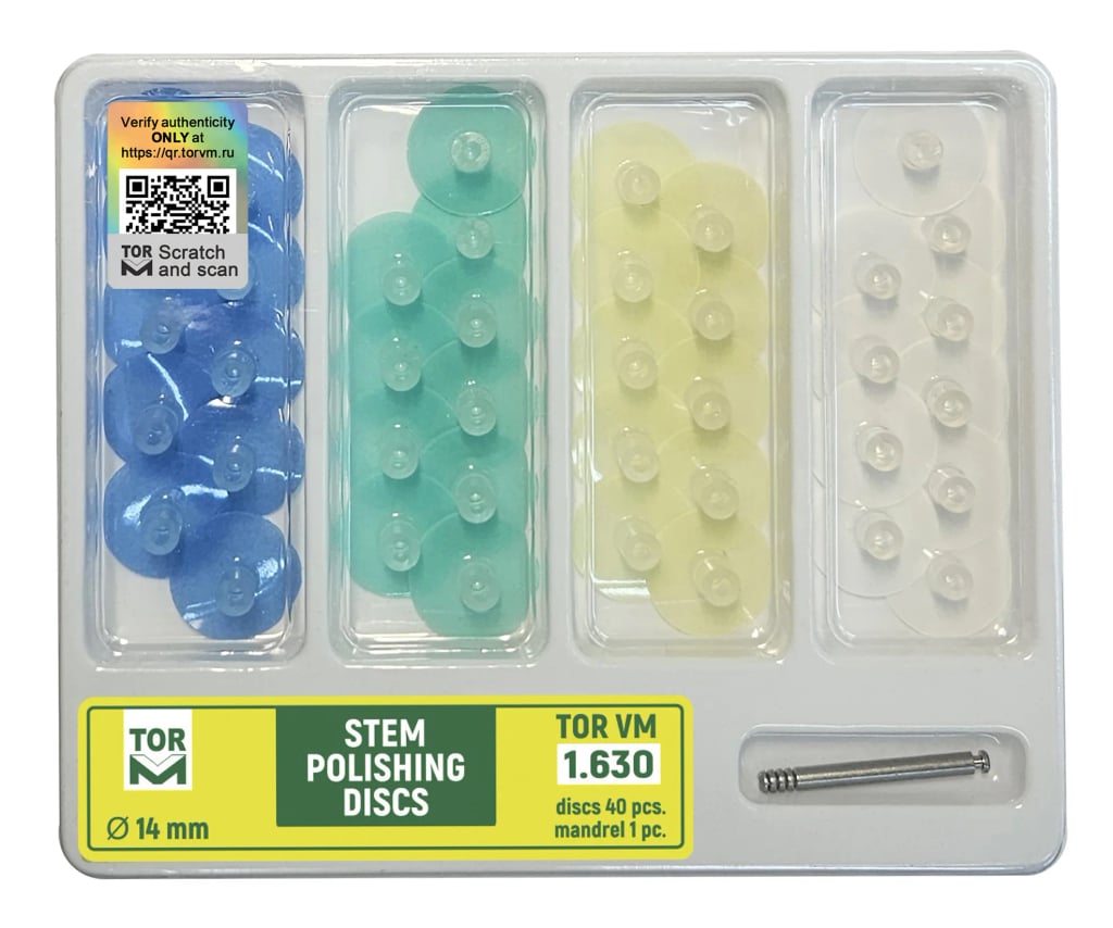 Stem Polishing Discs, Ø 14 mm