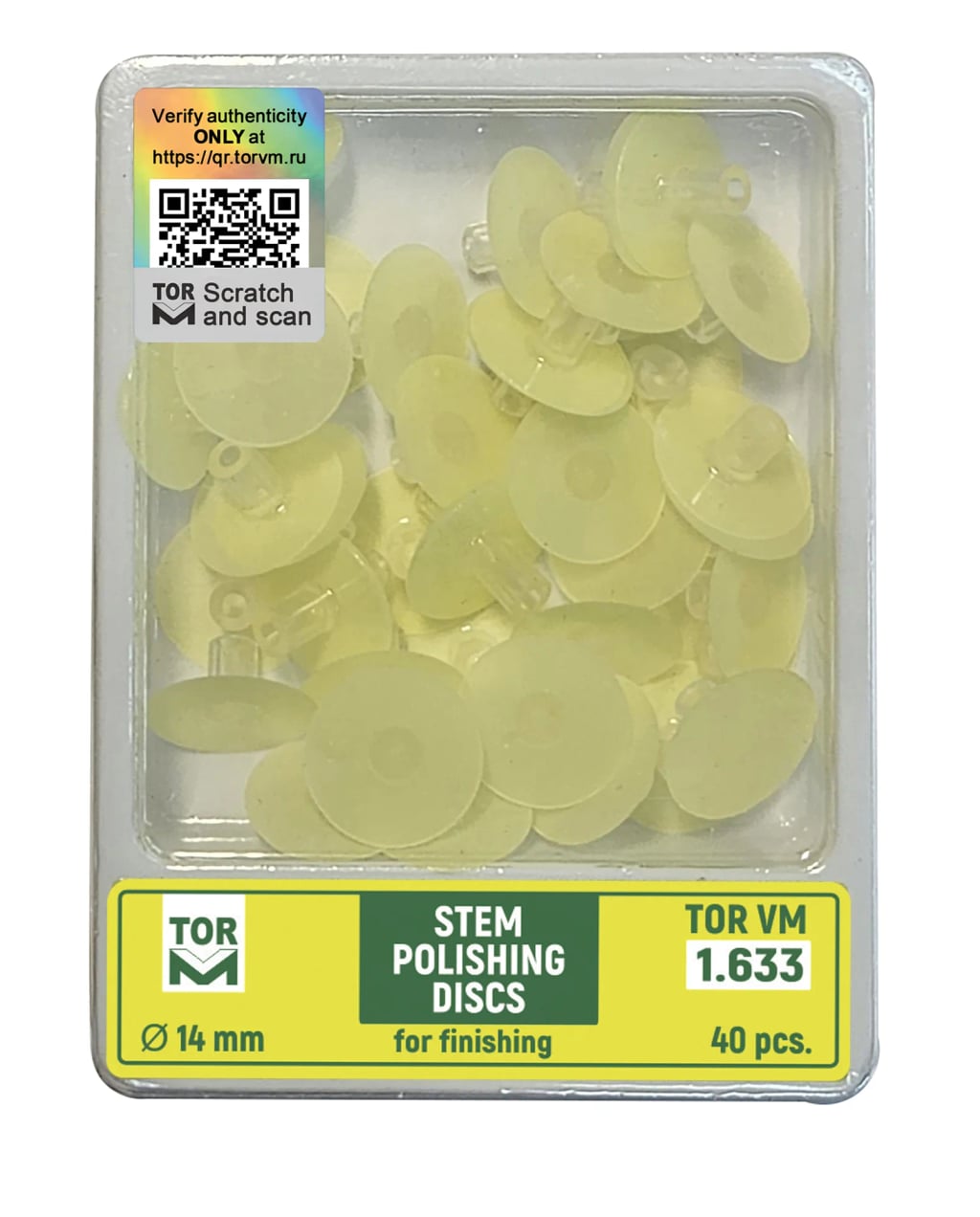 Stem Polishing Discs, Ø14 mm, fine