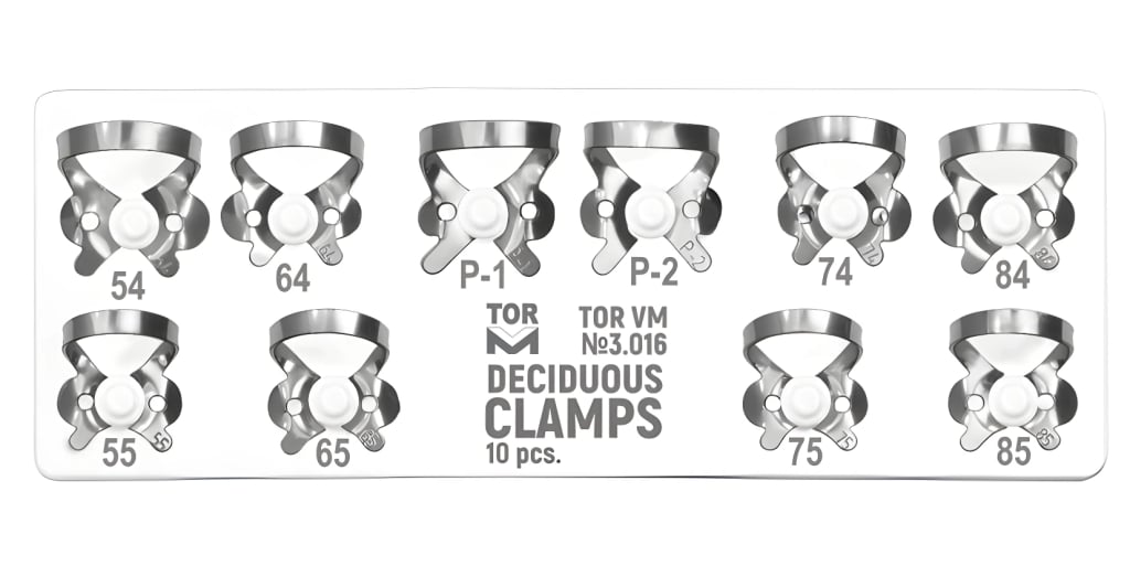 Deciduous Clamp Kit